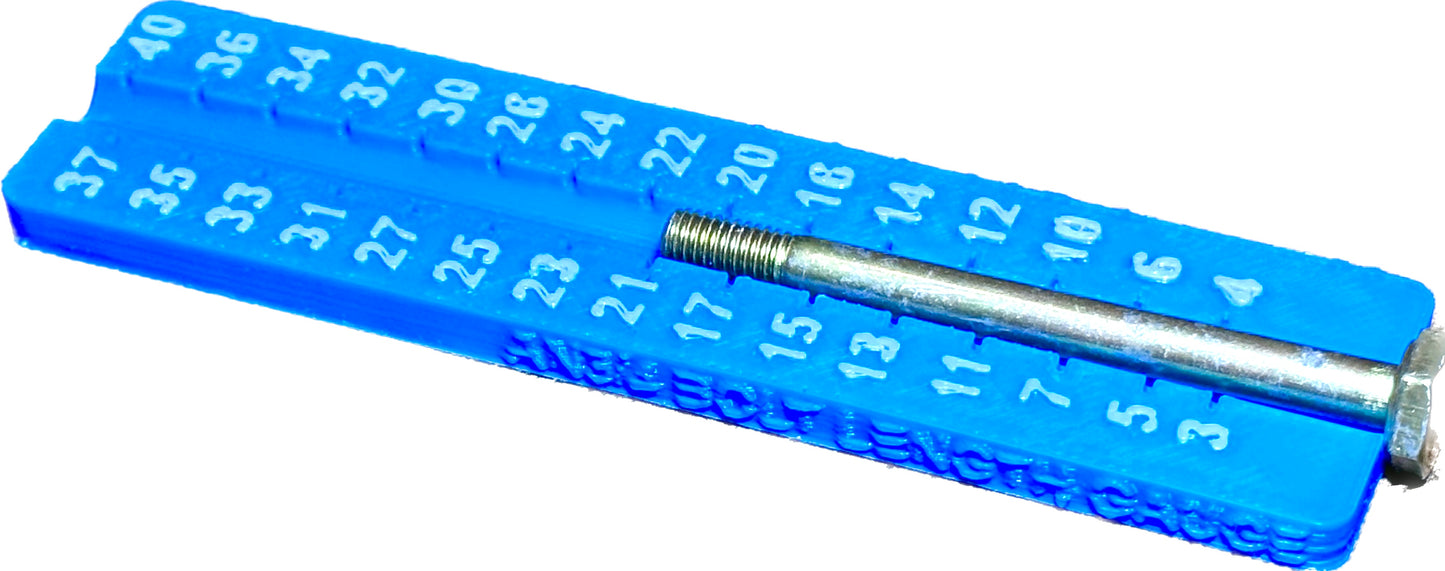 AN3/4 Bolt Length Gauge