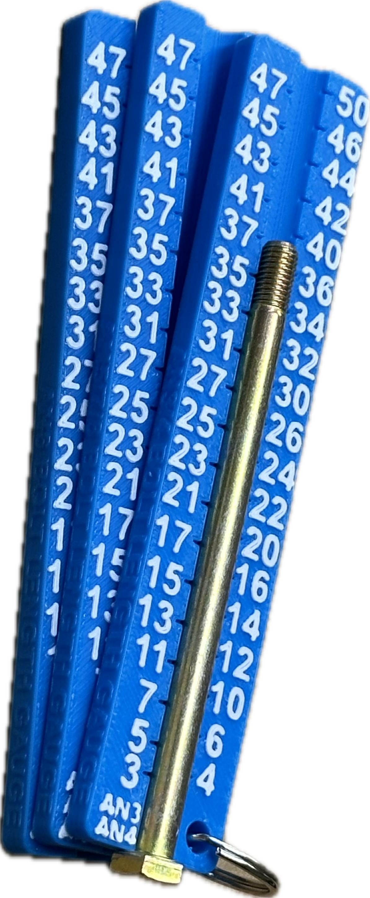 AN Bolt Length Gauge Set